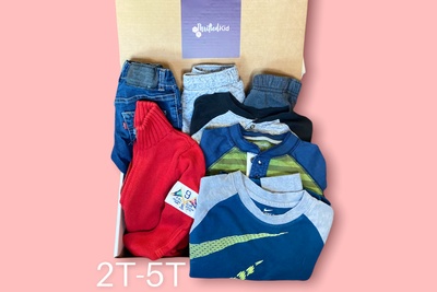 Monthly Kids Clothing Thrift Box Photo 1