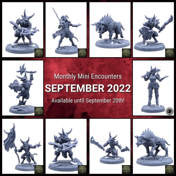 Monthly Mini Encounters - September 2022