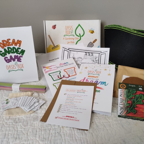 Dream Garden Box: The Oasis Box of January 2024