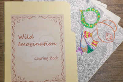Download Wild Imagination Coloring Book Loose Leaf Book Wild Imagination Coloring Book Loose Leaf Book Subscription Box Cratejoy