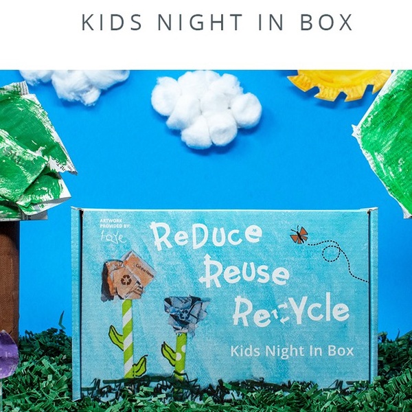Reduce, Reuse, Recycle - Kids Night In Box, Faith Family Fun