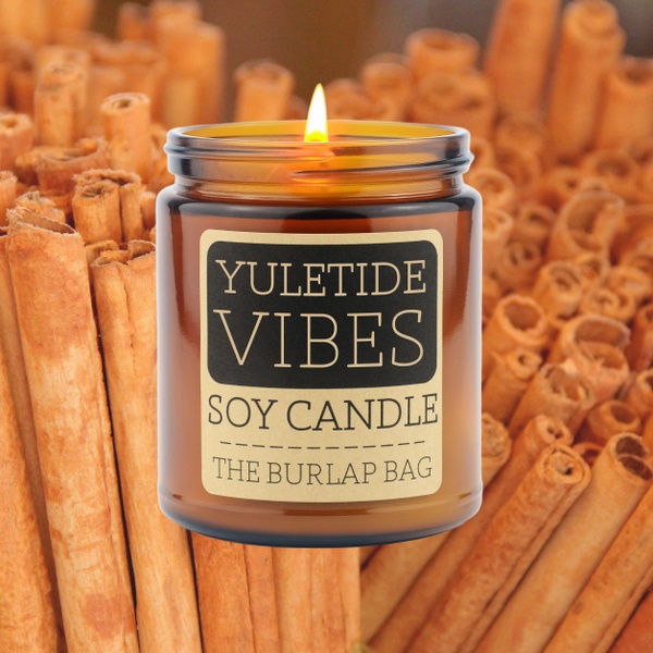 Yuletide Vibes - Soy Candle 9oz