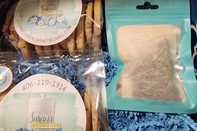 Cookie of the Month Subscription Box with Custom Tea Photo 1