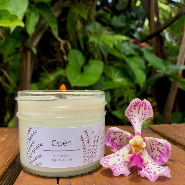 April Open Candle