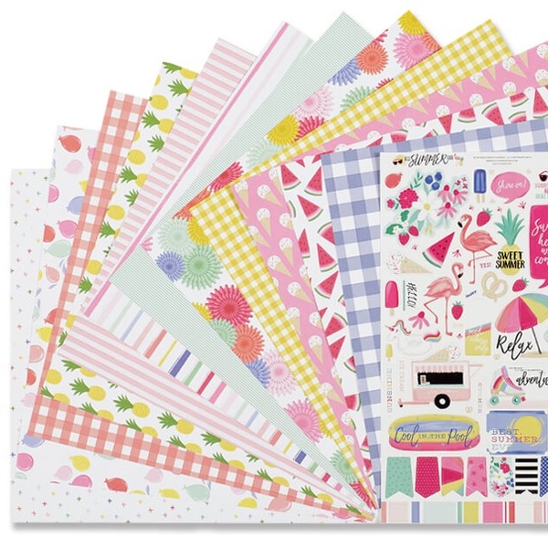 July 2020 - Summer Themed Scrapbooking & Crafting Kit