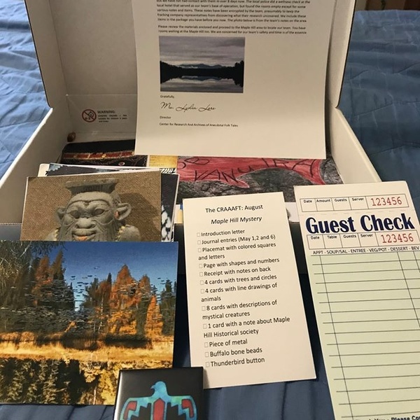 August box - Maple Hill Mystery