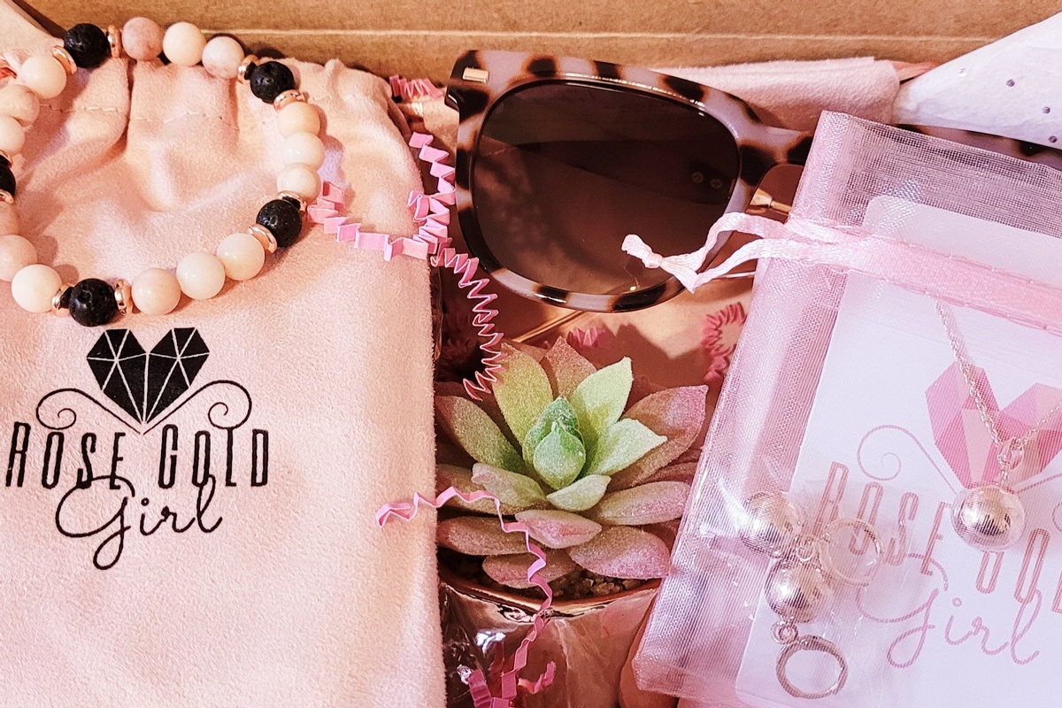 Rose Gold Girl Jewelry & Accessories Subscription Box Photo 1