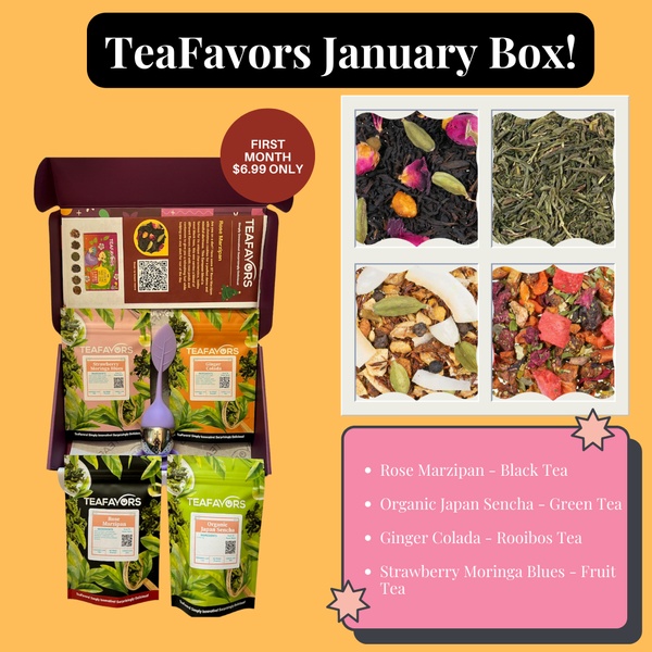 TeaFavors January 2023 Box