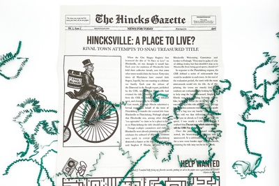 Puzzling Newspaper Subscription - The Hincks Gazette Photo 2