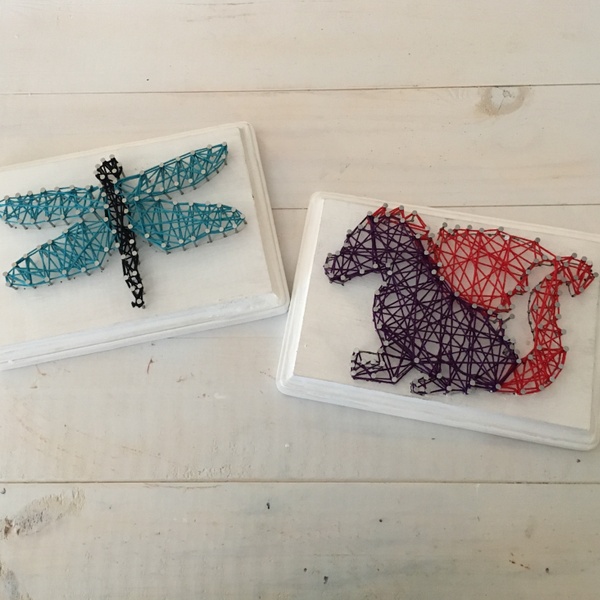 String Art - Dragons & Dragonflies