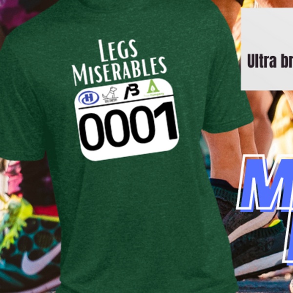 Legs Miserables Running Club (Premium Tech Running Shirt)