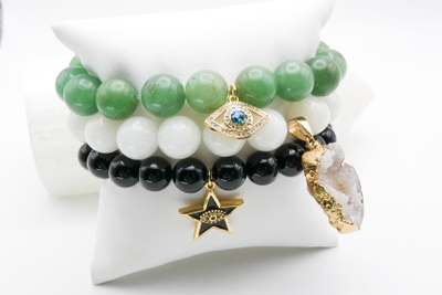 Semi-Precious Gemstone Bracelets -Manifest Your Dreams With Energy Inspired Crystal Bracelets Photo 1