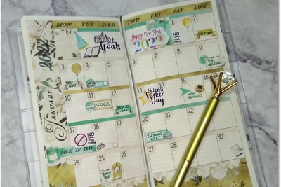Functional Planner Sticker Kit for Hobonichi Weeks Planners Photo 2