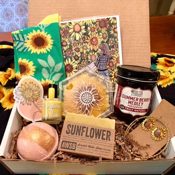 Midwest Sunflowers ~ Aug/Sept Box