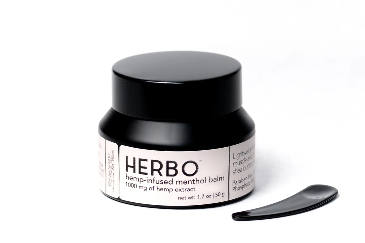 MENTHOL BODY BALM FOR RELAXATION WITH HEMP 50G Billed By HERBO Photo 1