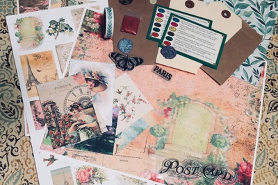 Junk Journal in a Box | Cratejoy