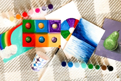 Kids Art Box - Elementary Artist Box for homeschool or art loving kids! Photo 1