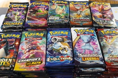 36X POKEMON BOOSTER PACKS ASSORTED ALL ORIGIONAL NOT KNOCKOFFS ALL10-CARD PACKS 
