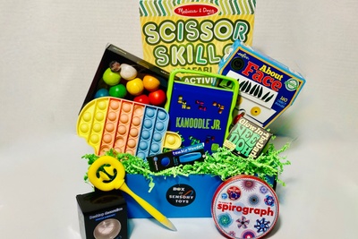 SCHOOL SENSORY BOX 💛 - Kids K-4th grade Photo 1