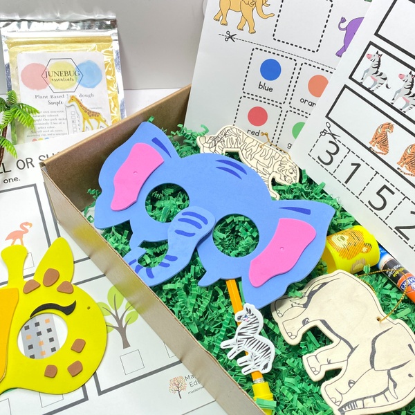 January Construction – Preschool Boxes for Early Learning - Active Littles