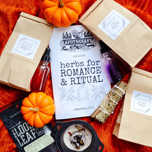 October: Herbs for Romance + Ritual