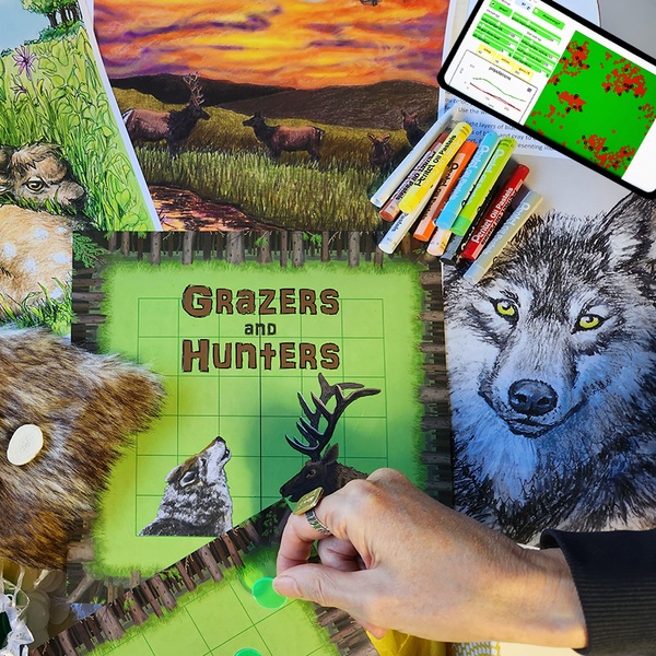 Grazers and Hunters: Art & Science of Predator-Prey Ecosystems 