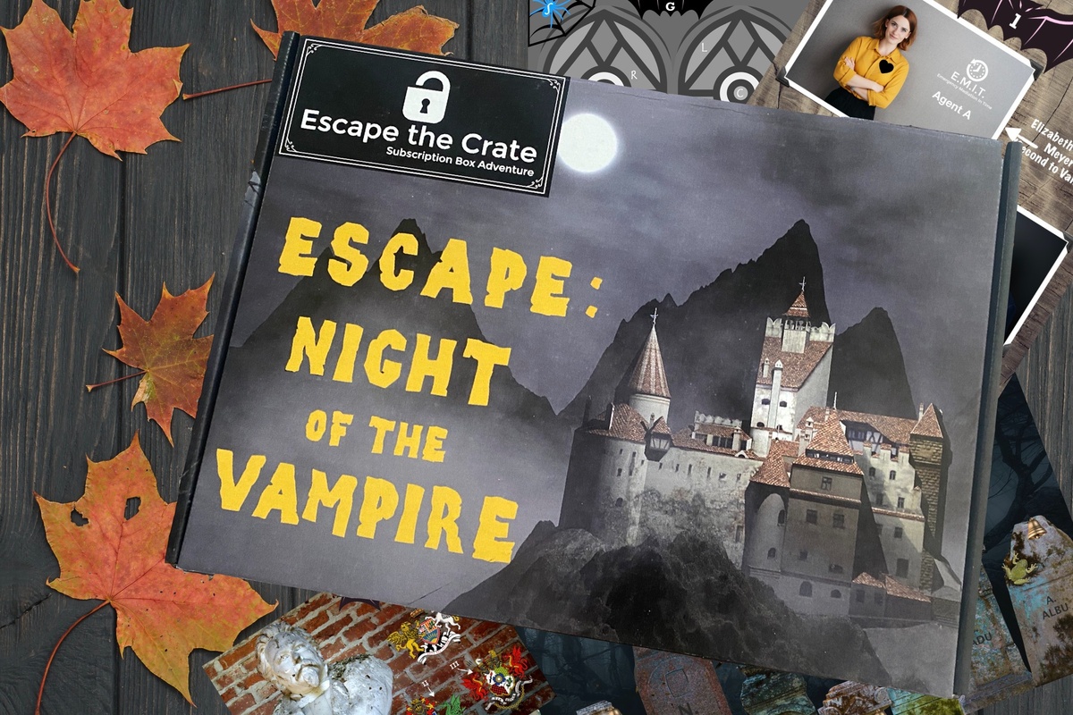 Escape the Crate: An Escape Room Adventure shipped straight to your door. Photo 1