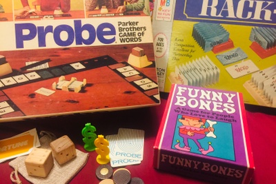 Vintage Board Games Box Photo 2