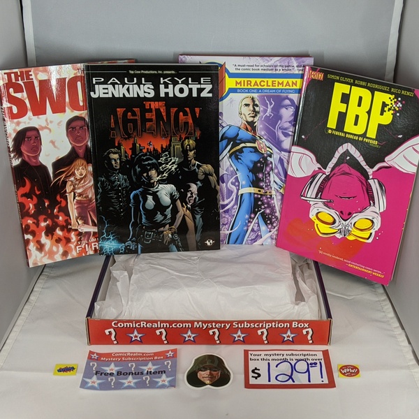 Mystery 4 TPB Graphic Novels/Comics Bundle! 