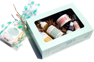 Aster Skincare Fab Floral Spring Box: 100% Vegan Beauty & Self-Care Box | Anti-Aging & Super Nourishing ($150+ Value)