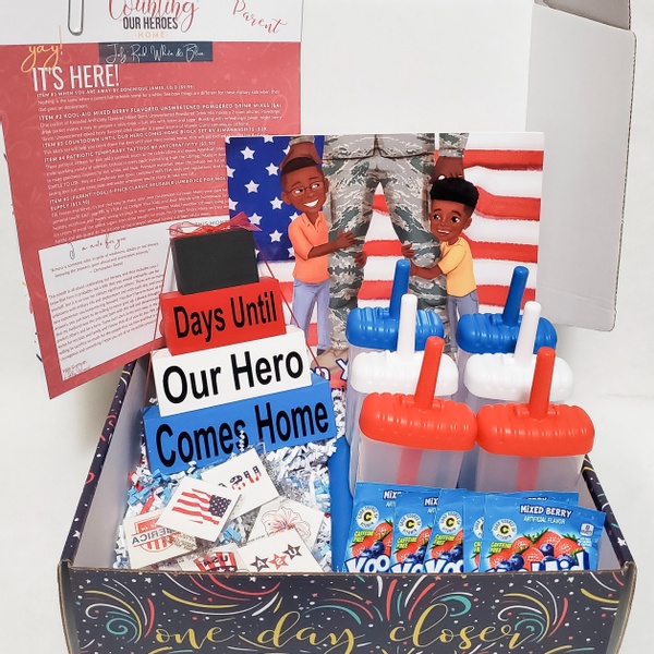 July Red, White & Blue Box