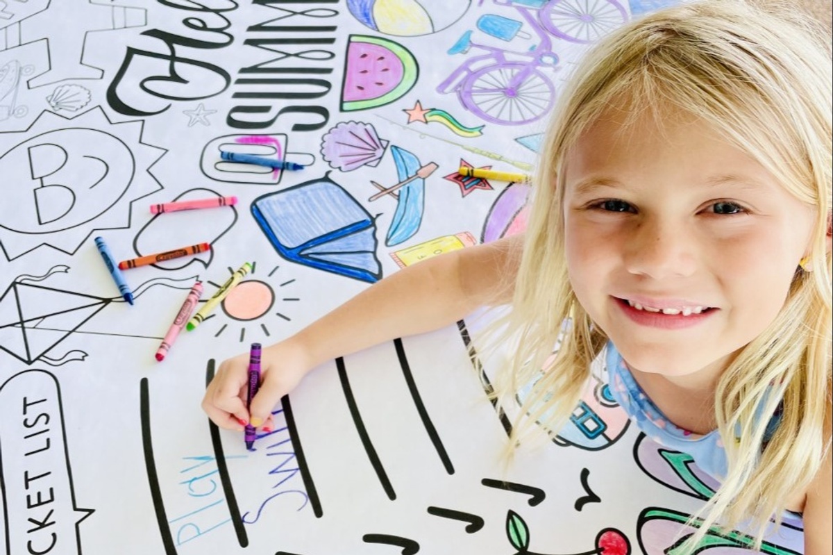 Kids GIANT Coloring Collage | Kids GIANT Coloring Collage Subscription