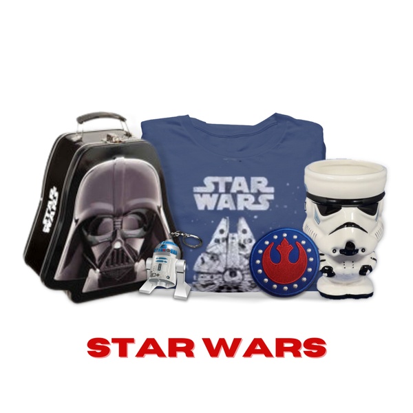 Star Wars Tshirt and Themed Gifts Box