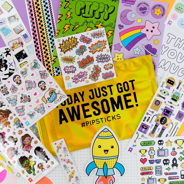 November Kids Stickers: Bang, Boom, Pop!