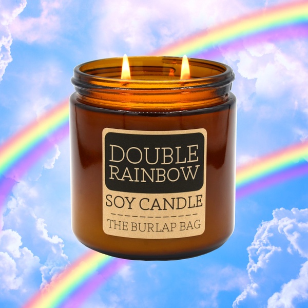 Double Rainbow - Soy Candle 16oz