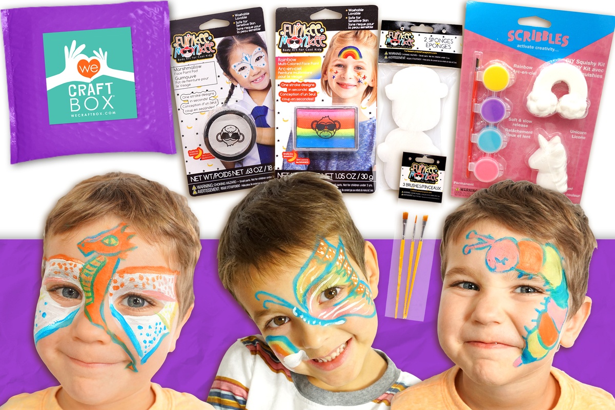 Rainbow Face Painting Kit image 0