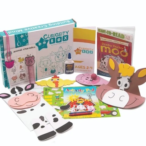 Busy Farmer Craft & Activity Box for Ages 2-4