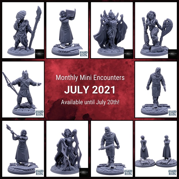 Monthly Mini Encounters - July 2021