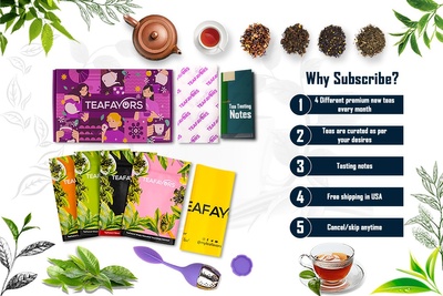 TeaFavors Monthly Subscription Box Photo 2