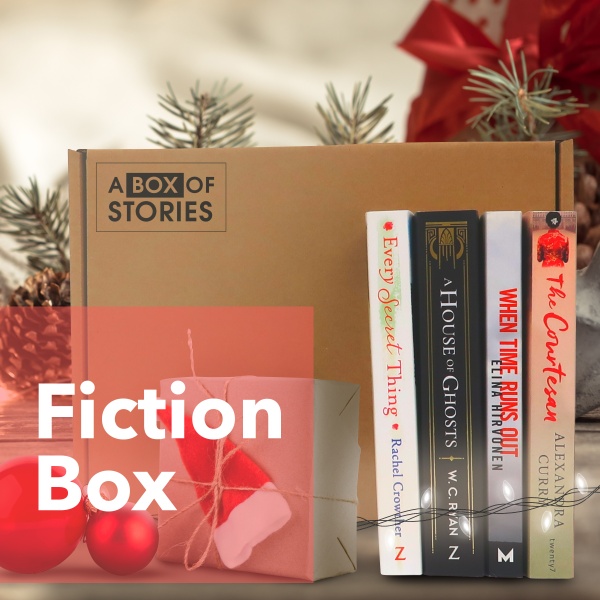 December Christmas Gift Box Fiction Books Box of 4 New Books