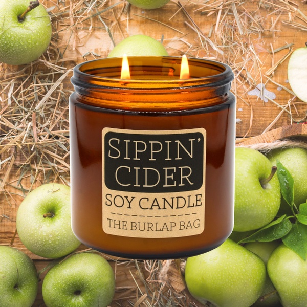 Sippin' Cider - Soy Candle 16oz