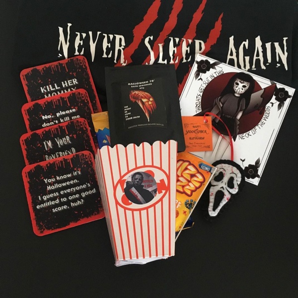 October box - Do you like scary movies? 