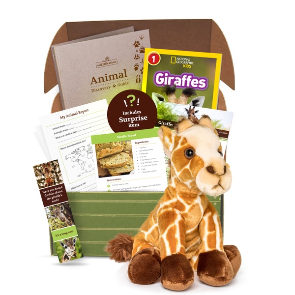 Giraffe Stuffed Animal edZOOcation™ Gift Box