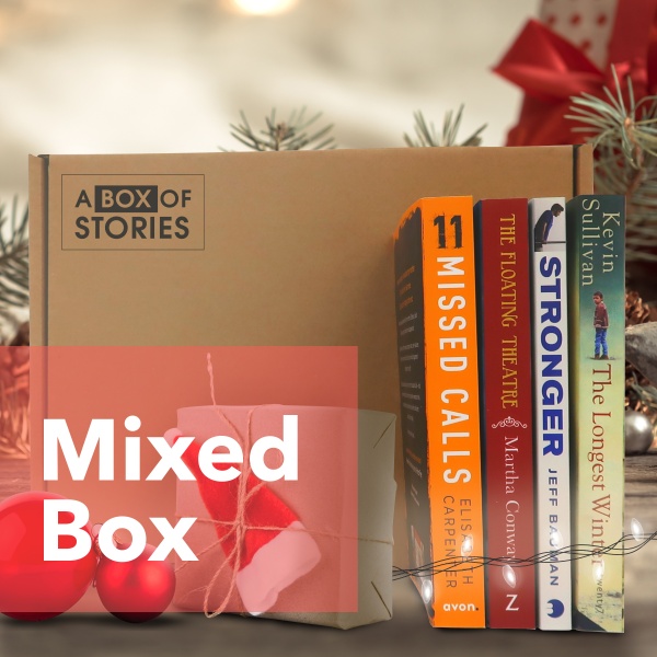 Christmas Gift Box Monthly Mixed Books Box of 4 New Books