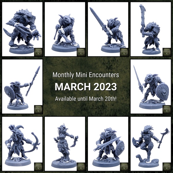 Monthly Mini Encounters - March 2023