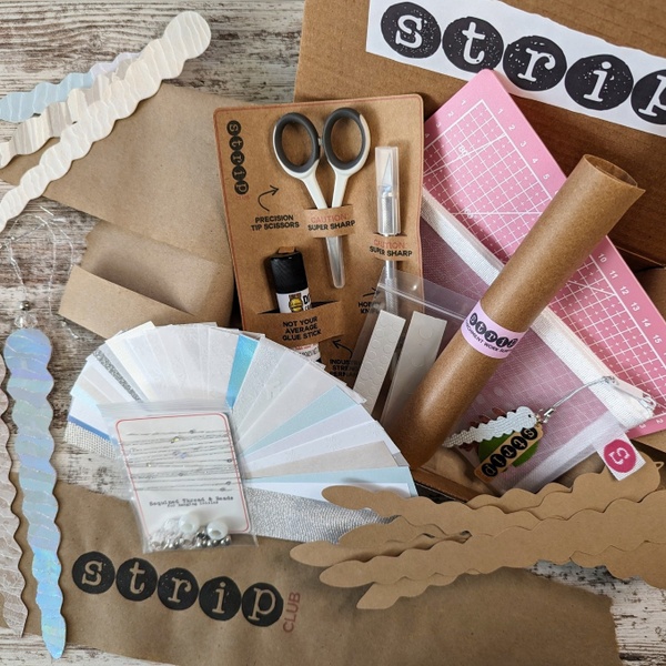 Torn Paper Art Craft Box - Cratejoy