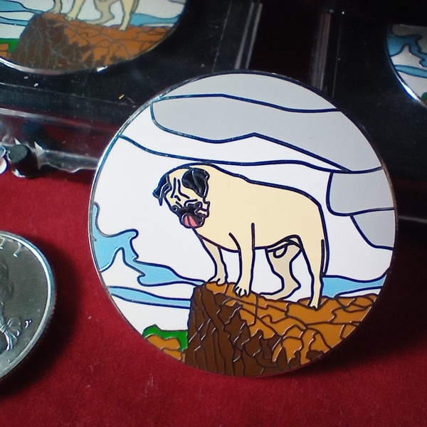 Trading Pin, Ceramic