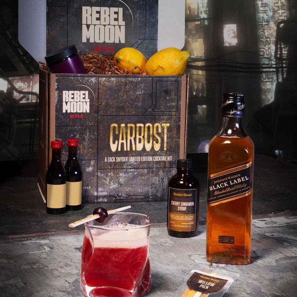 December 2023's Carbost, a Zack Snyder Limited Edition Cocktail Kit