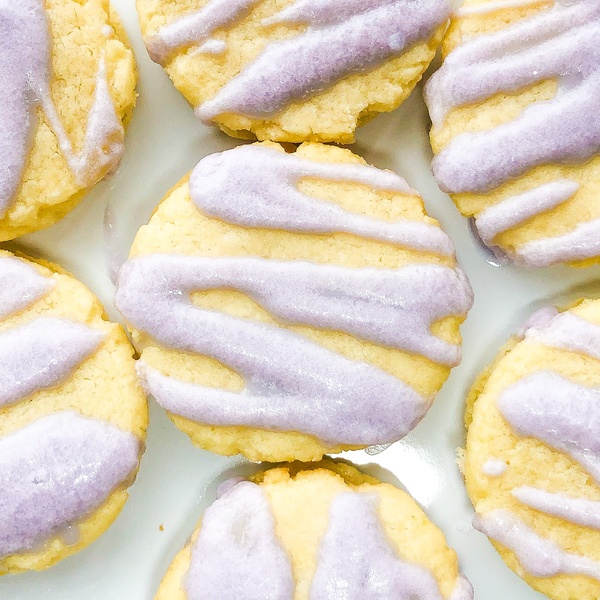 Lemon Lavender Sandwich Cookies