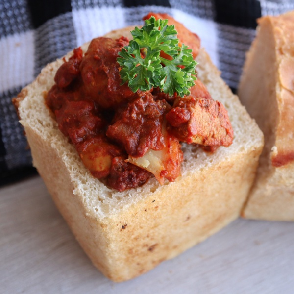 April Hero: South African Bunny Chow